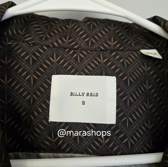 Billy Reid Silk Button Down Blouse Top - Picture 6 of 8